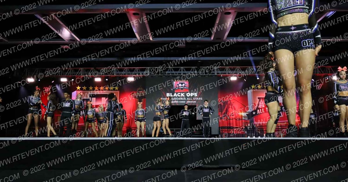 The California All Stars-Livermore Black Ops · All Things Cheer Grand Nationals