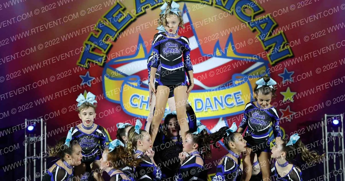 Cheer Athletics St. Louis Aqua · The American Gateway