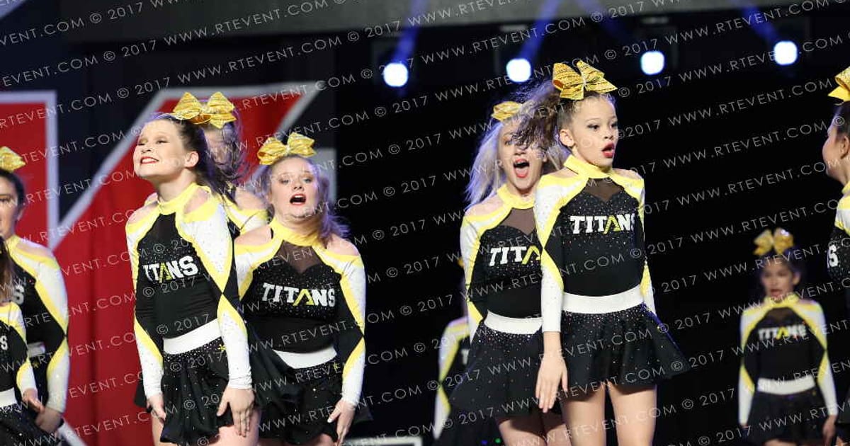 Titans Cheer and Gymnastics Lady Riot · CHEERAPALOOZA