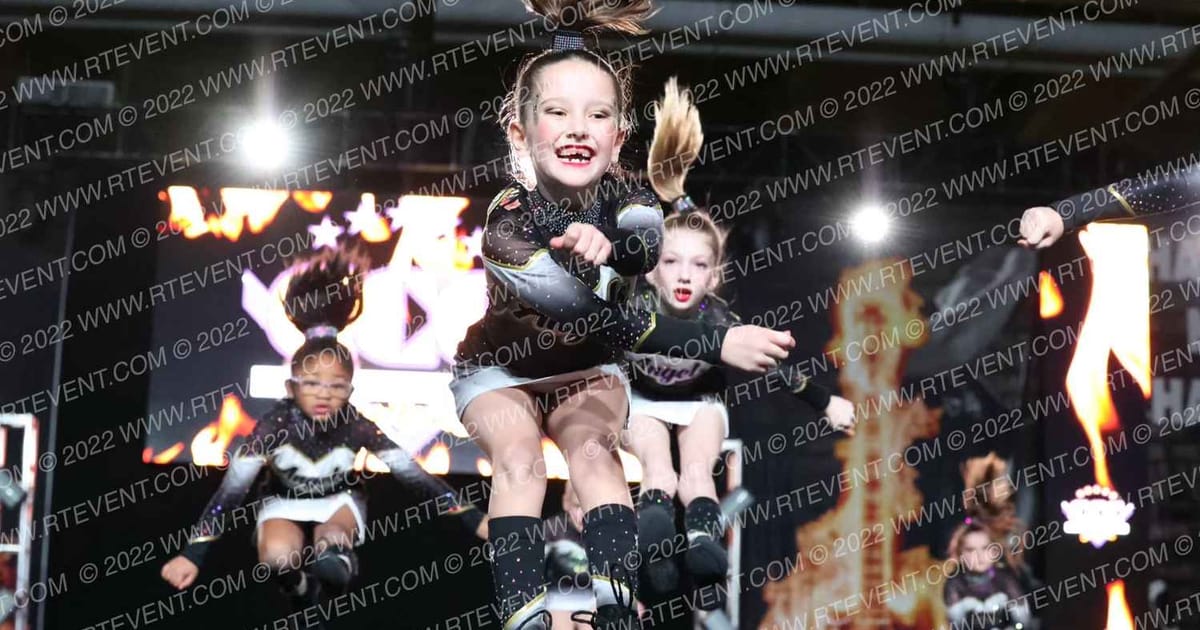 Angels All Star Cheerleading Spark · Hard Rockin Day One