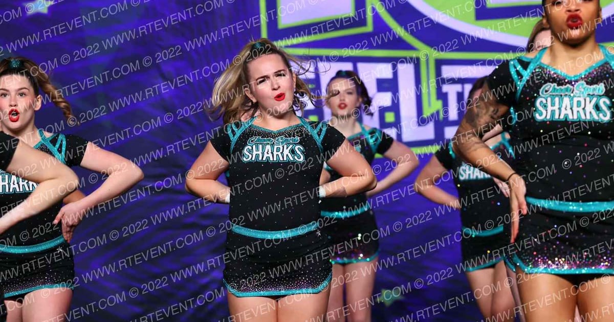 Cheer Sport Sharks - Toronto Finback Sharks · Feel the Power