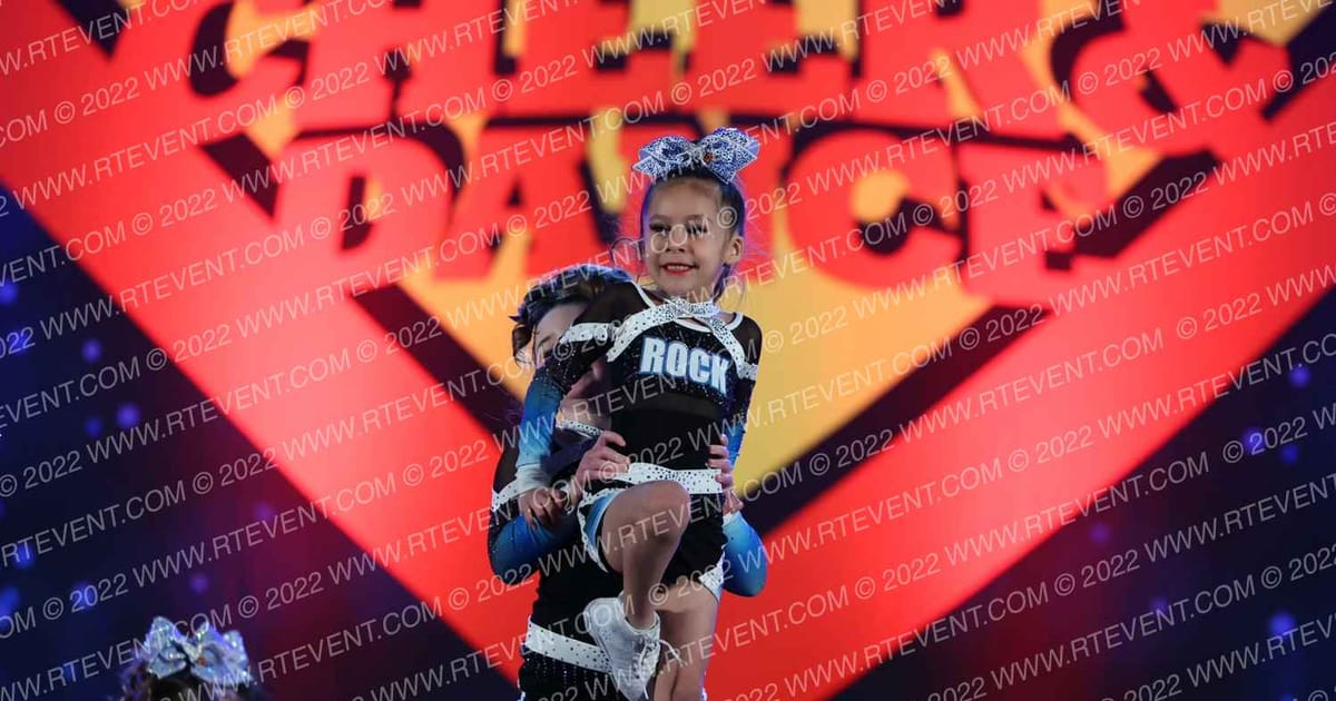 Rock Cheer Company Tiny Rockets · Spirit Sports Nationals