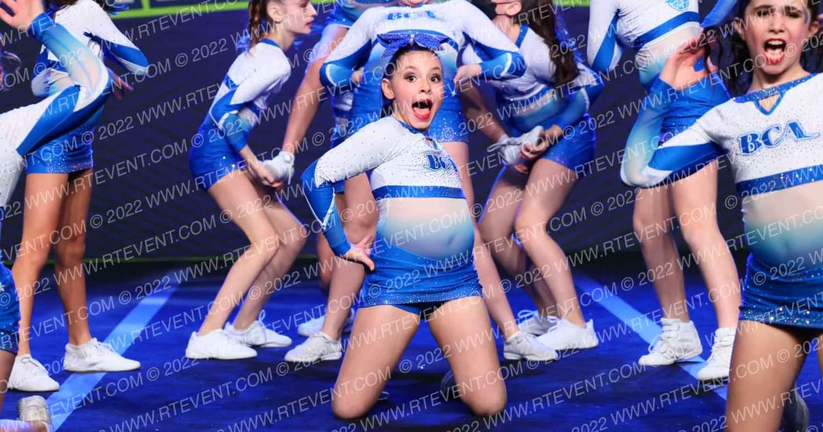 Beach Cheer Athletics Swirl · Feel the Power