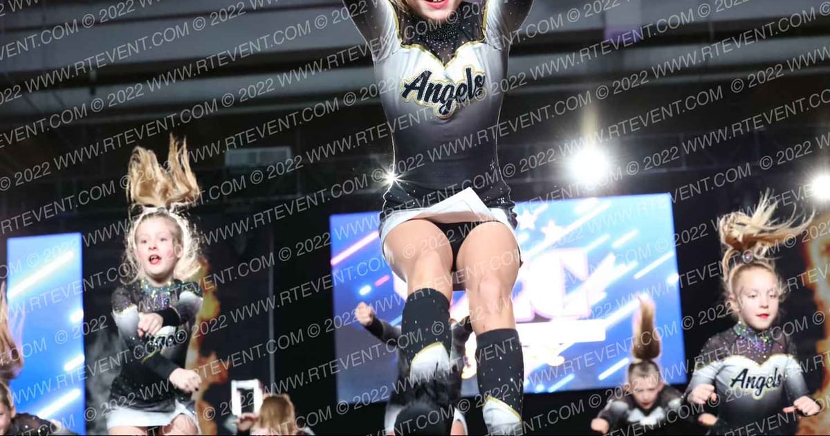 Angels All Star Cheerleading Titanium · Hard Rockin Day One