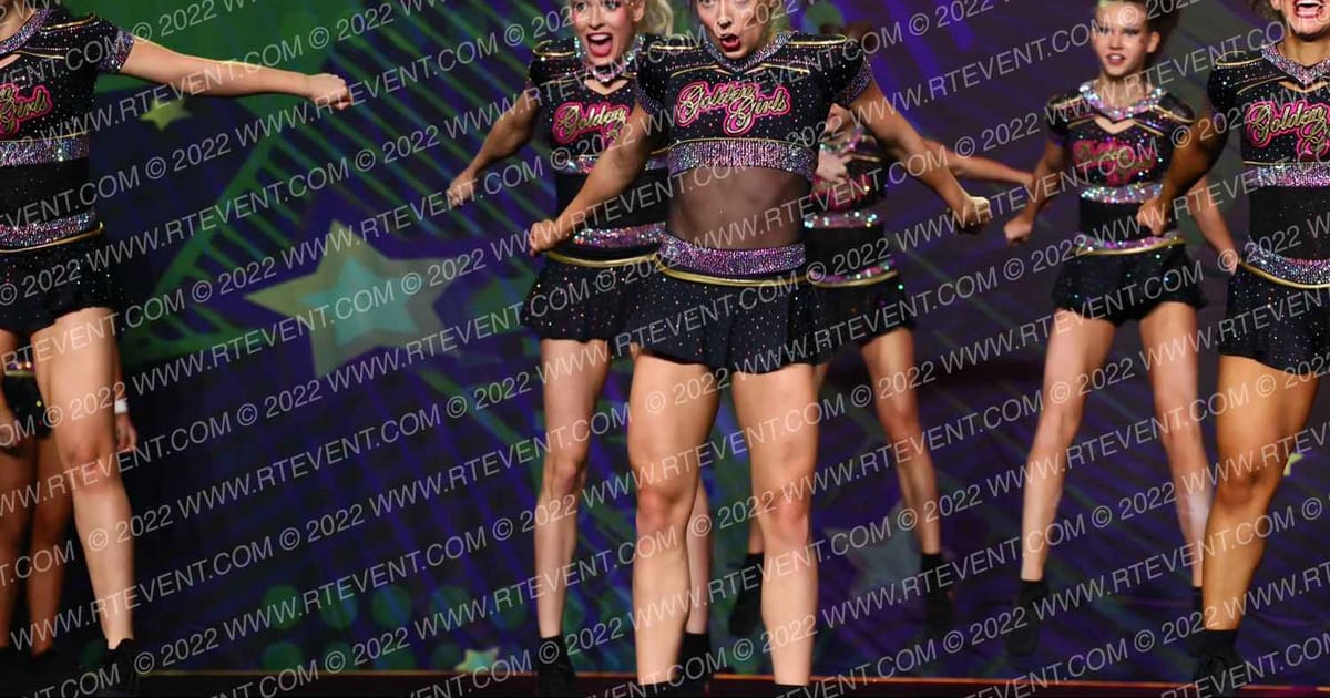 Cheer Force Wolfpack Golden Girls · Feel the Power