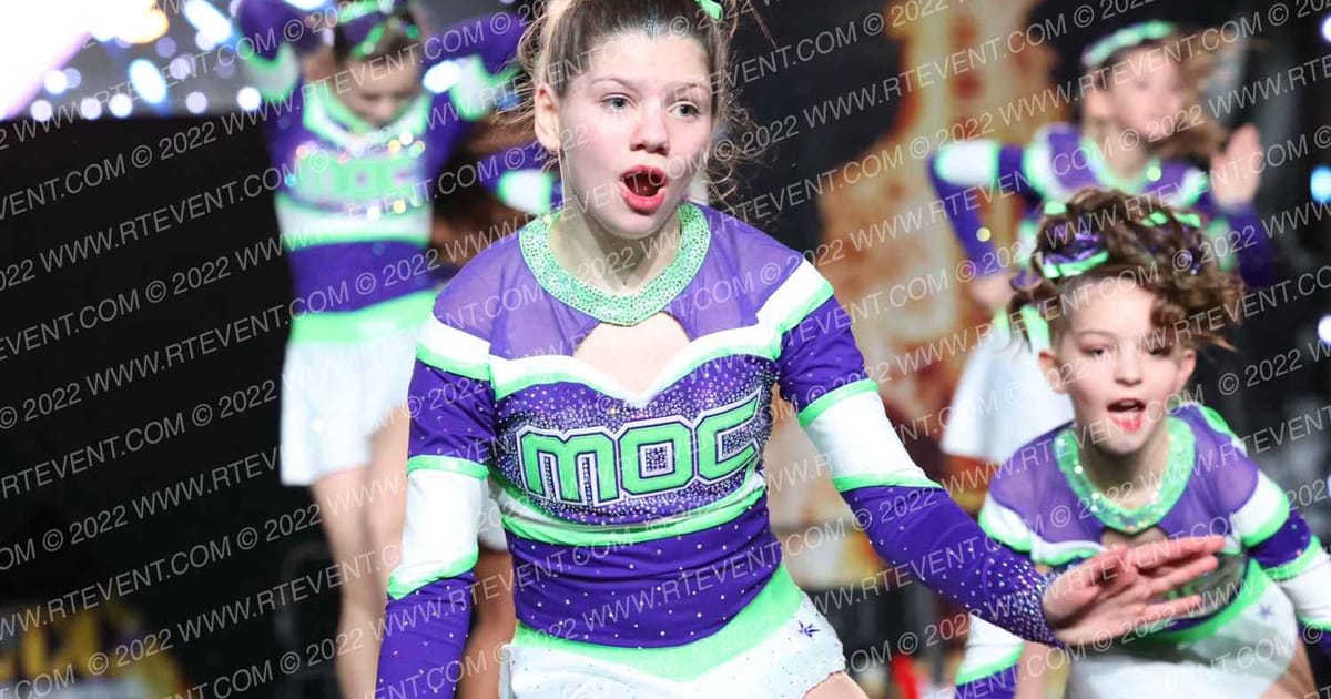 Mid Ohio Cheer Area 51 · Hard Rockin Day One