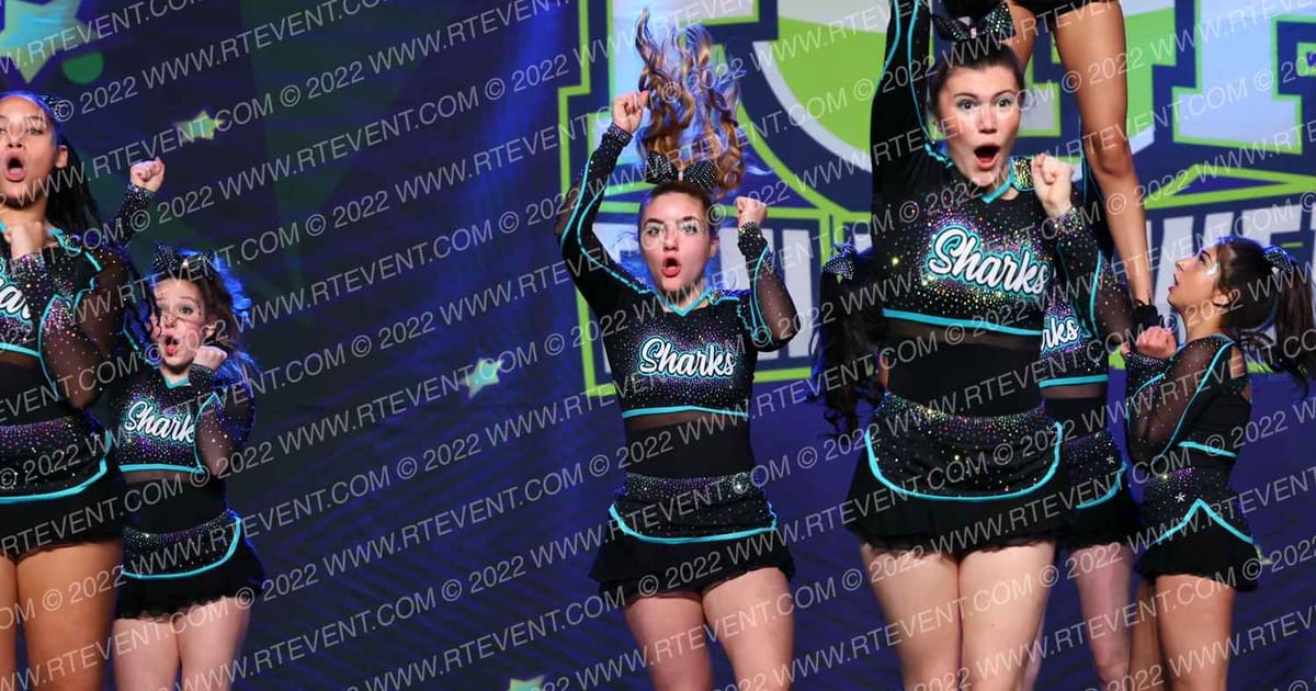 Cheer Sport Sharks - Toronto Jewel Sharks · Feel the Power
