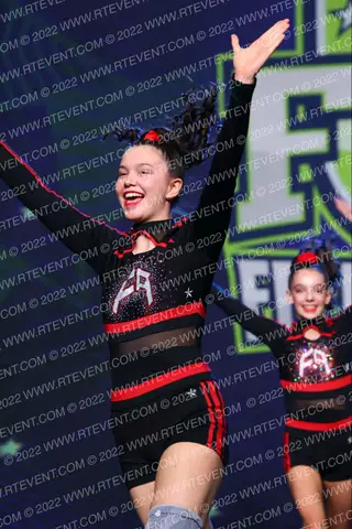 Flames Cheerleading Code Red