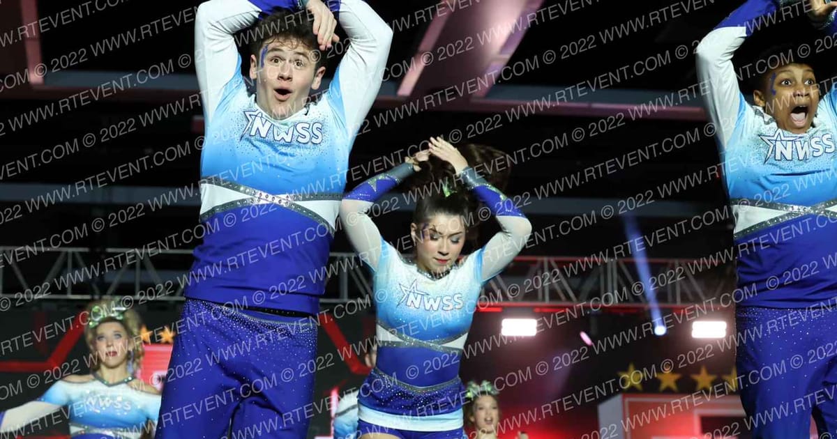 Northwest SilverStars Code Blue · All Things Cheer Grand Nationals