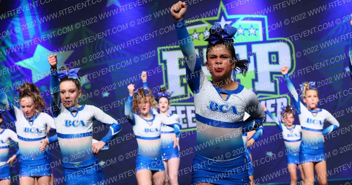 Beach Cheer Athletics Sonic · Feel the Power