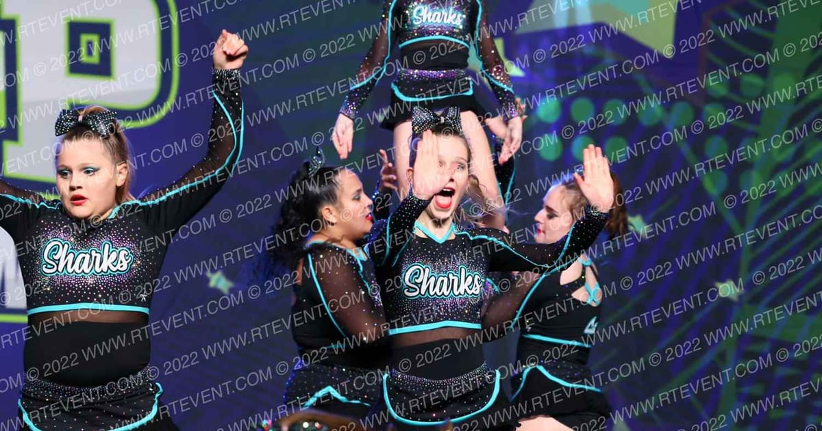 Cheer Sport Sharks - Toronto Blackmouth Sharks · Feel the Power