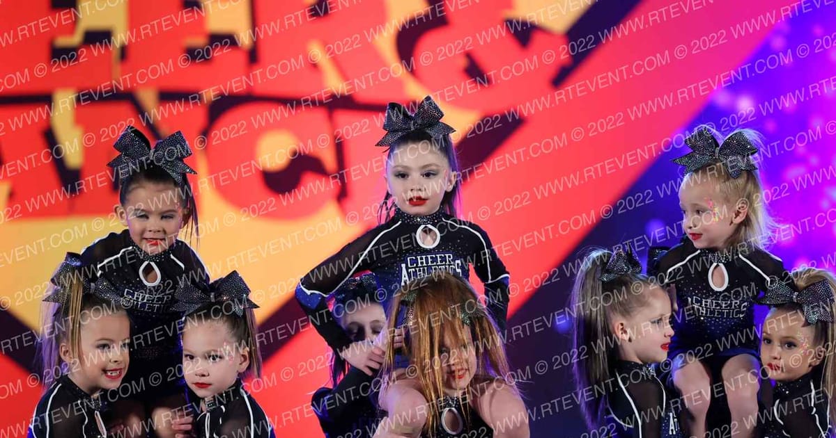 Cheer Athletics - Denver Tiny Blue · Spirit Sports Nationals