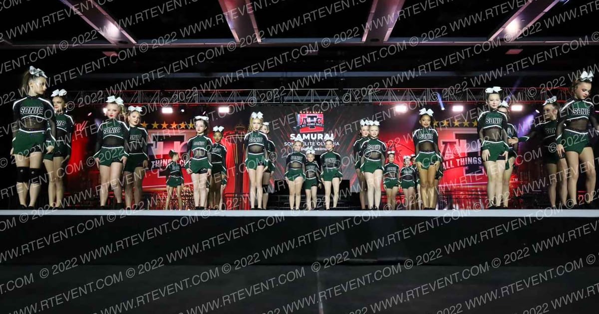 Sonic Elite Olympia Samurai · All Things Cheer Grand Nationals