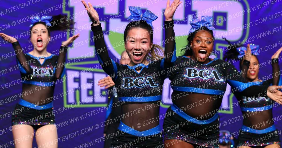 Beach Cheer Athletics Open Water · Feel the Power