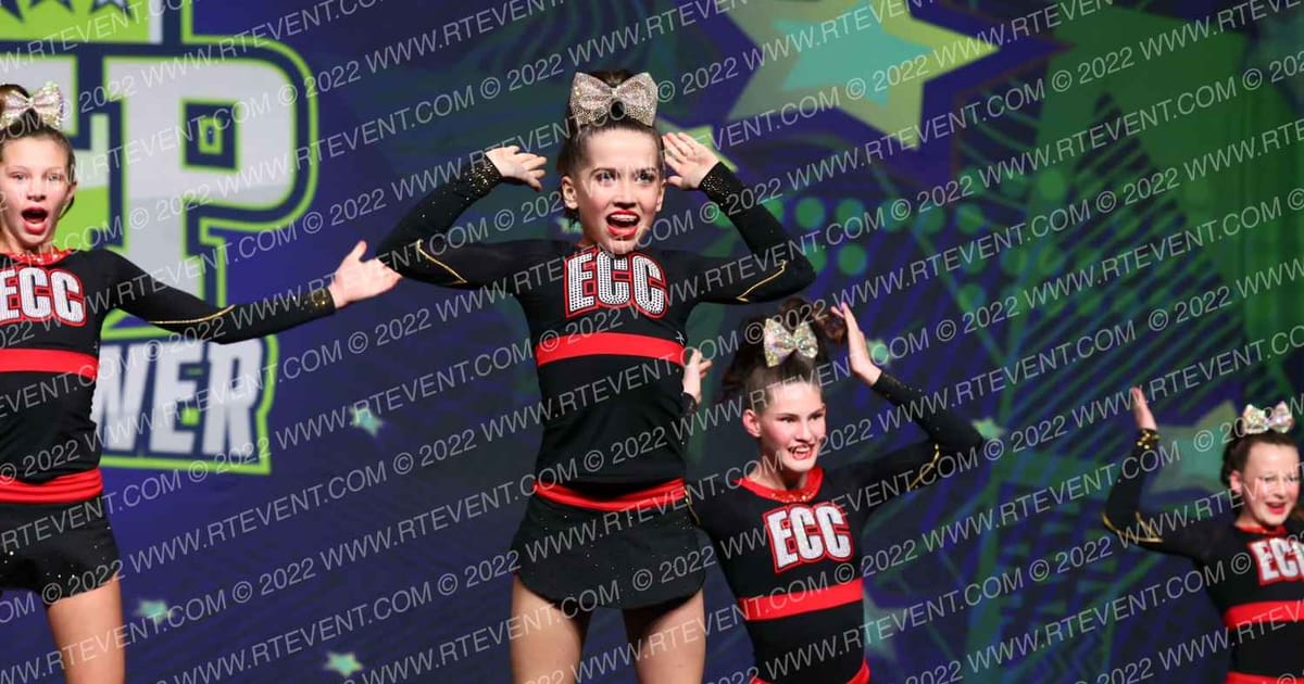 Electric City Cheer Flare · Feel the Power