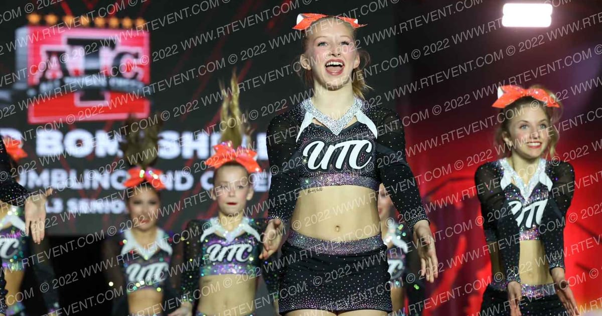 United Tumbling and Cheer Senior Bombshells · All Things Cheer Grand Nationals