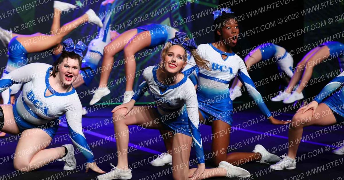 Beach Cheer Athletics Rogue · Feel the Power
