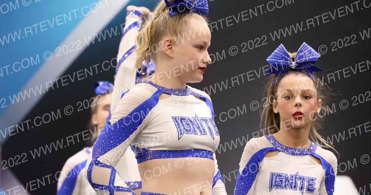 Ignite Athletics Blue Bombshells · Athletic Dance Grand and Cheer Nationals
