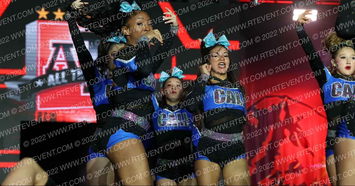 The California All Stars-Livermore J Fab · All Things Cheer Grand Nationals