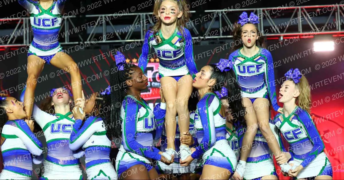 University Cheer Force Rain · All Things Cheer Grand Nationals