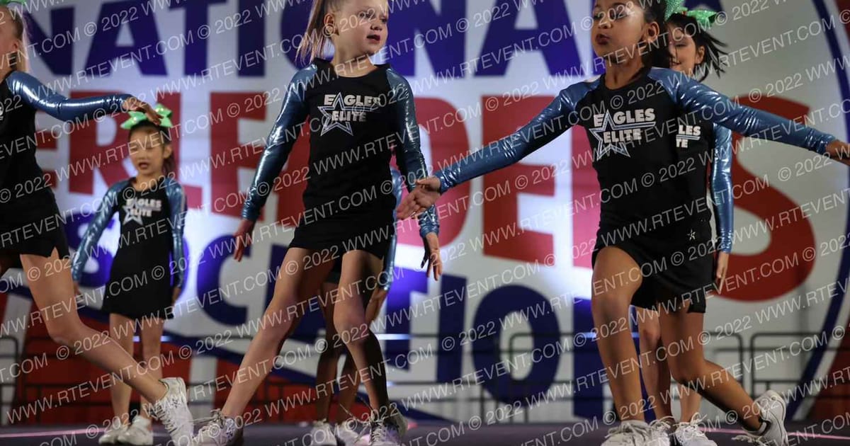 Eagles Elite Cheerleading Glow · NCA Atlanta Classic DII