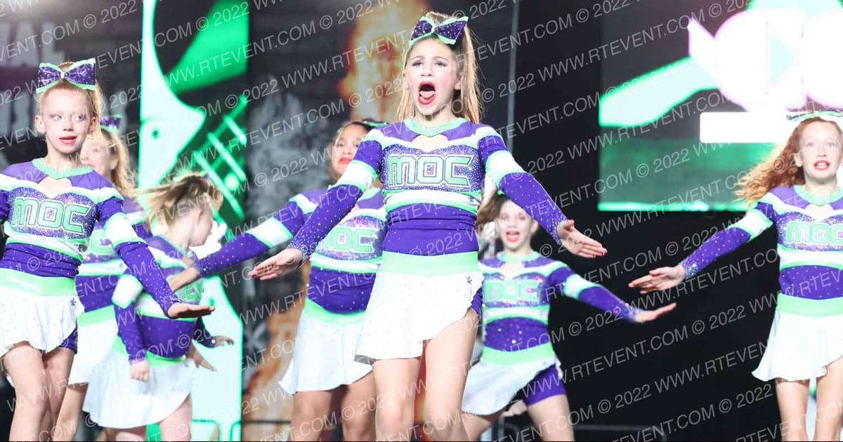 Mid Ohio Cheer Zero Gravity · Hard Rockin Day Two