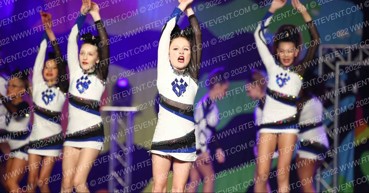 Cheer Athletics Omaha CourageCAts · POP Grand Nationals