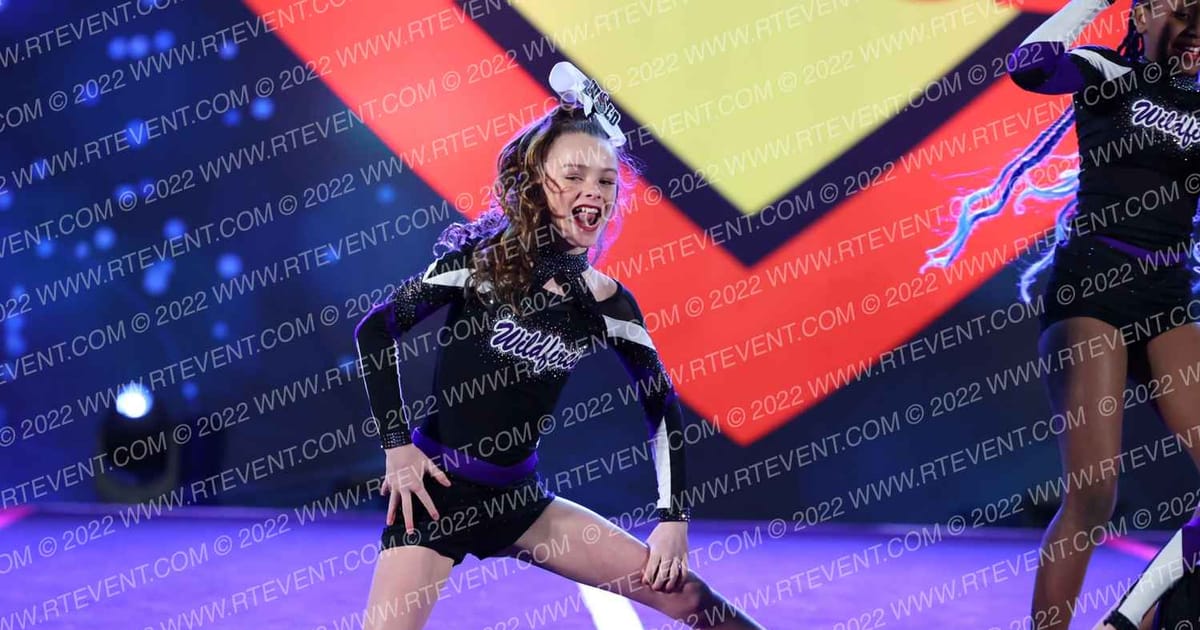 Cheer Spirit Colorado Wildfire Flares · Spirit Sports Nationals