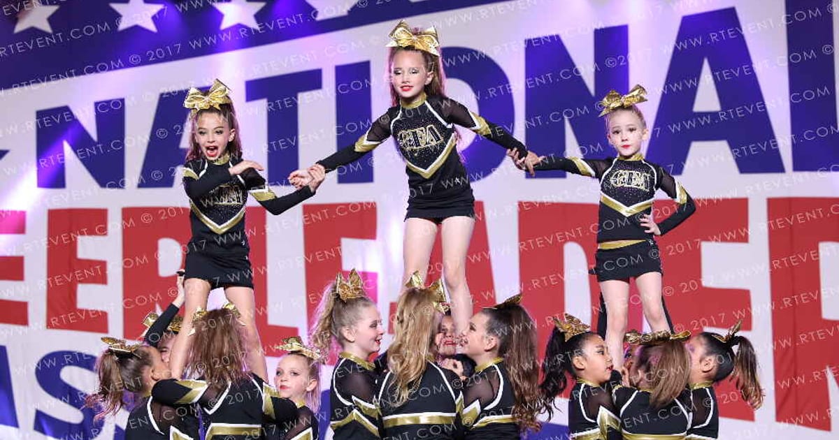 Golden Elite All Stars Glitter Bombz · NCA Roseville