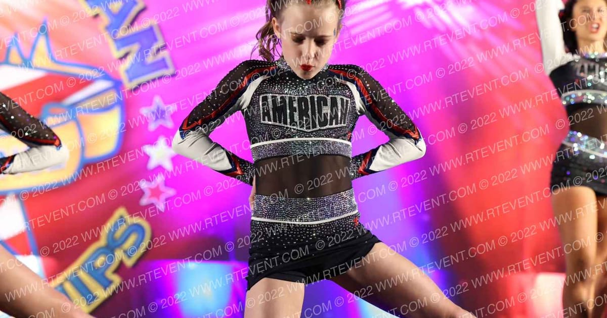American Cheer JR BLUE · The American Masterpiece