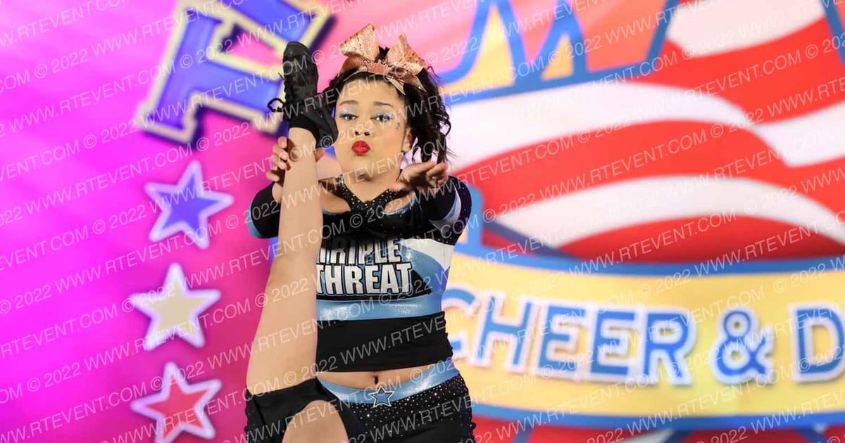 Triple Threat Cheer ROYAL STARS · The American Masterpiece
