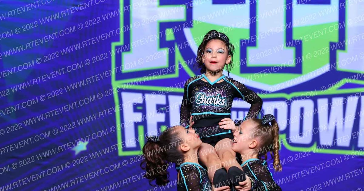 Cheer Sport Sharks - Toronto Sassy Sharks · Feel the Power