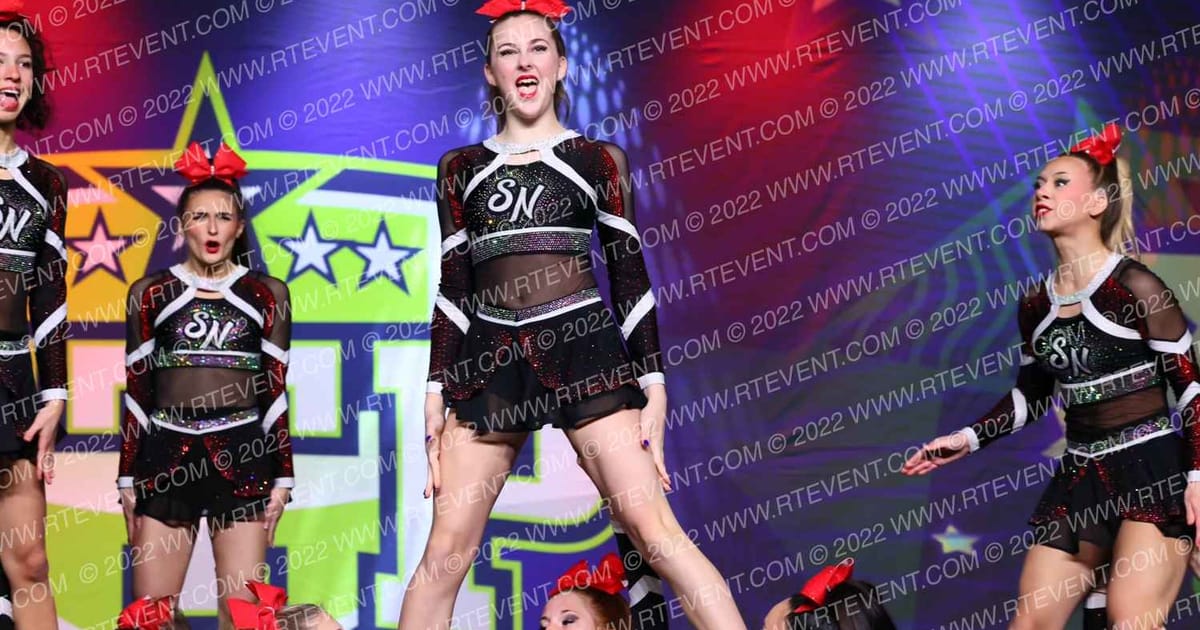 Scorpions Niagara Cheerleading Navy Seals · Feel the Power