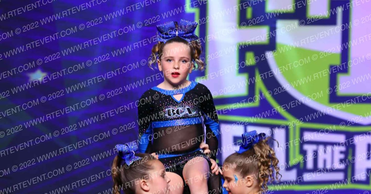 Beach Cheer Athletics Blaze · Feel the Power