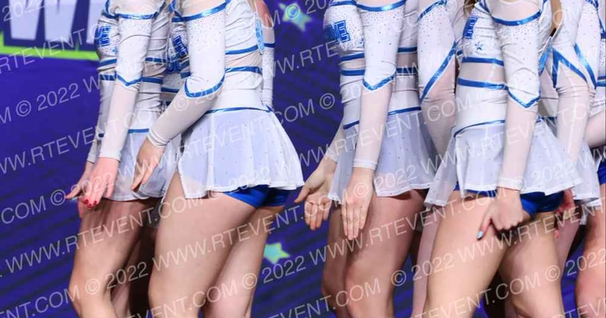 Beach Cheer Athletics Shockwave · Feel the Power