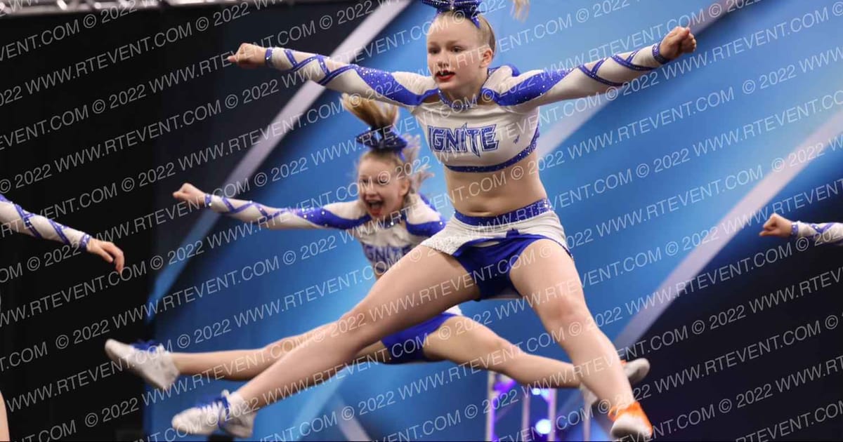 Ignite Athletics Blue Bombshells · Athletic Dance Grand and Cheer Nationals