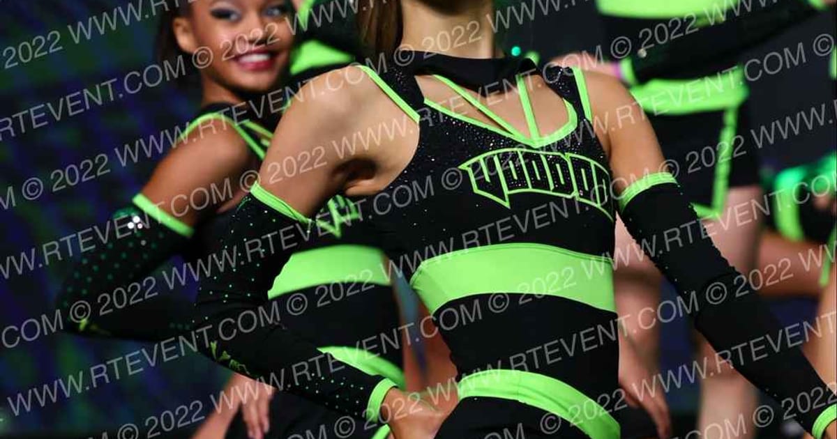 Black Widow Cheer Gym Voodoo · Feel the Power