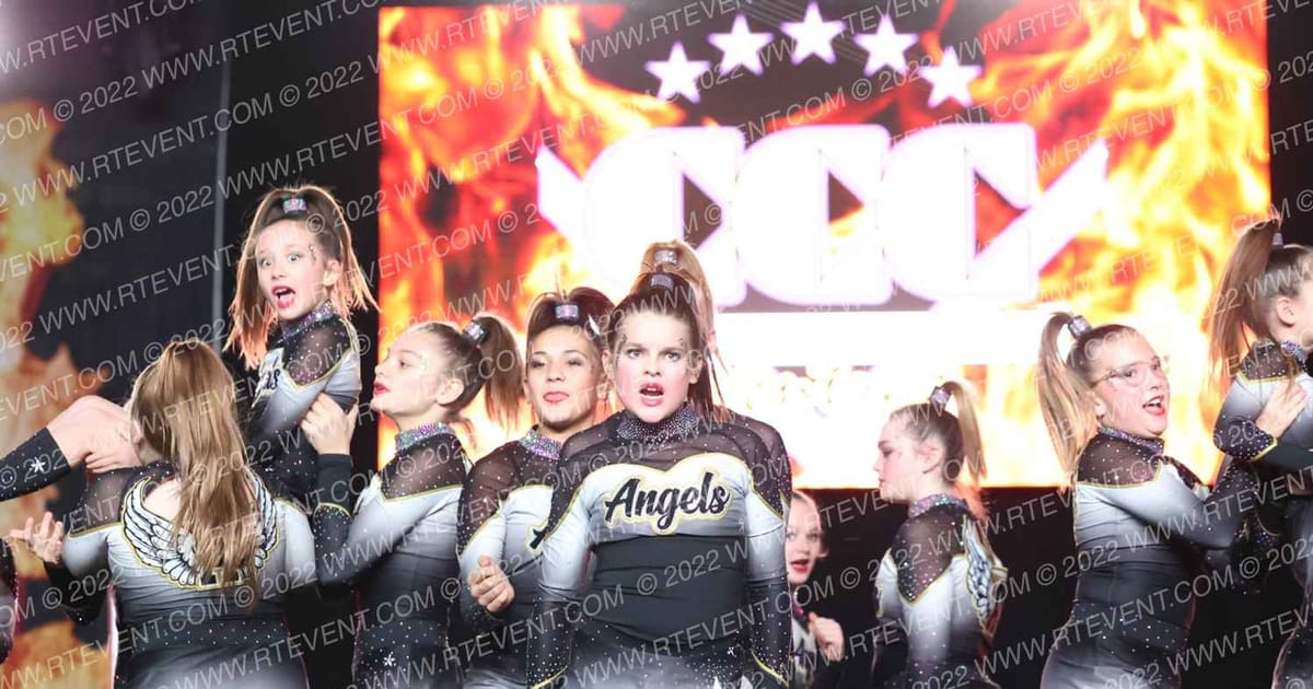 Angels All Star Cheerleading Onyx · Hard Rockin Day Two