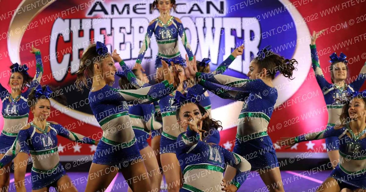 LA All Stars Legends · American Cheer Power Reading Showdown