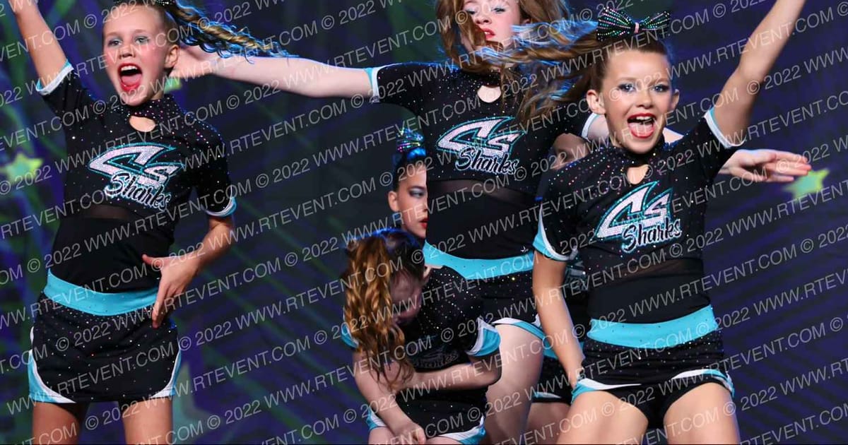 Cheer Sport Sharks - Kitchener Lucky Sharks · Feel the Power