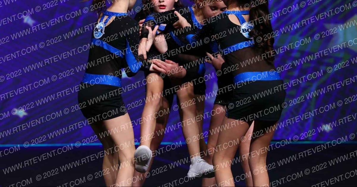 Beach Cheer Athletics Soleil · Feel the Power
