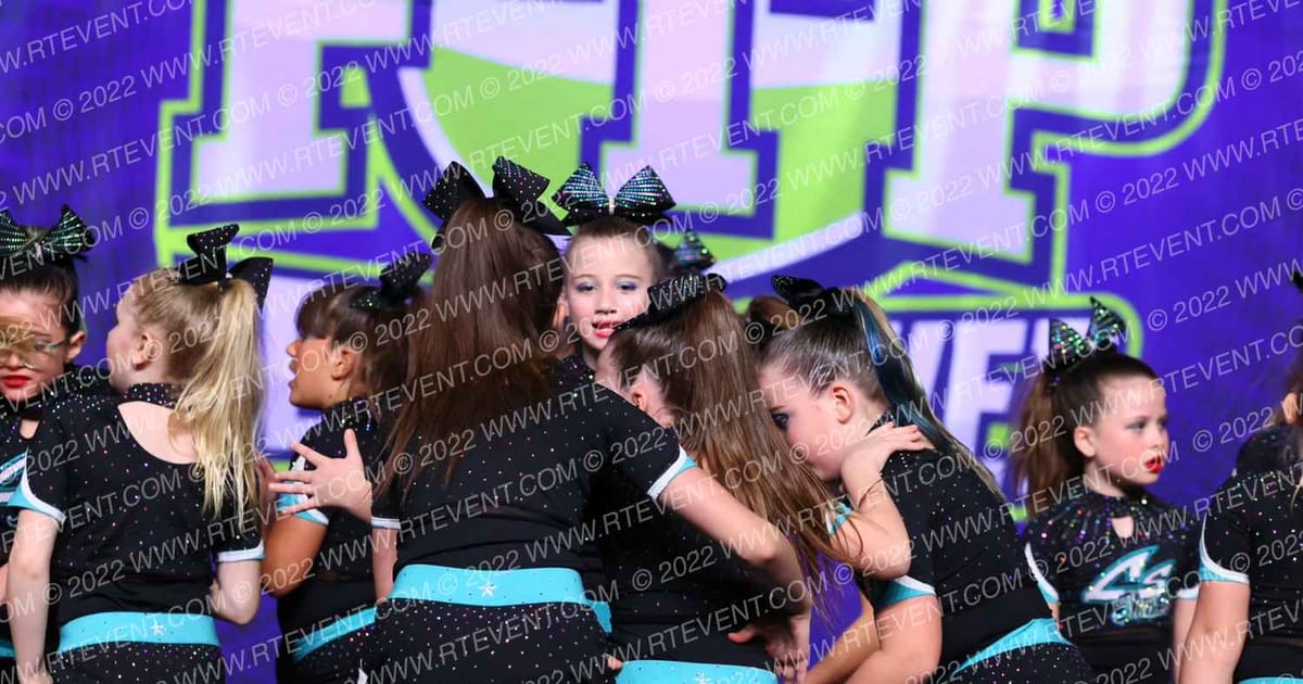 Cheer Sport Sharks - Kitchener Neon Sharks · Feel the Power