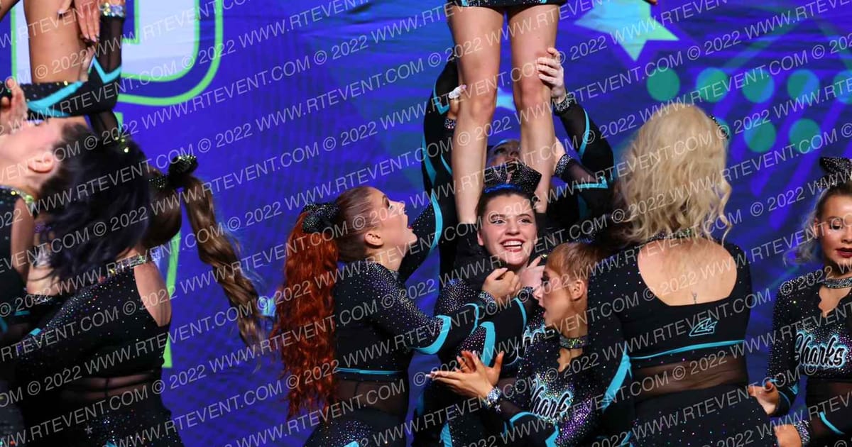 Cheer Sport Sharks - Kitchener Stormy Sharks · Feel the Power
