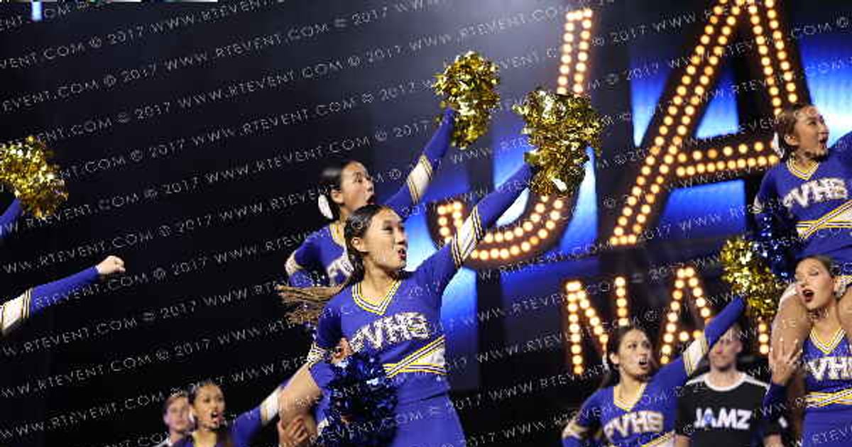FOUNTAIN VALLEY HIGH SCHOOL CHEER · SCHOOL CHEER NATIONALS
