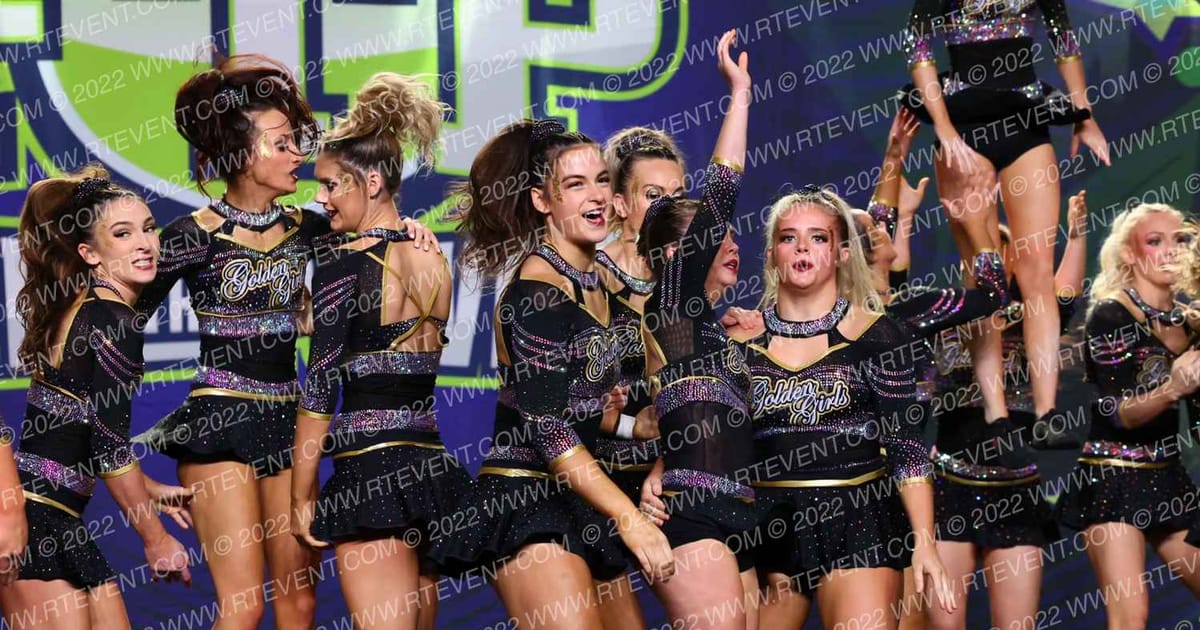 Cheer Force Wolfpack Golden Girls · Feel the Power