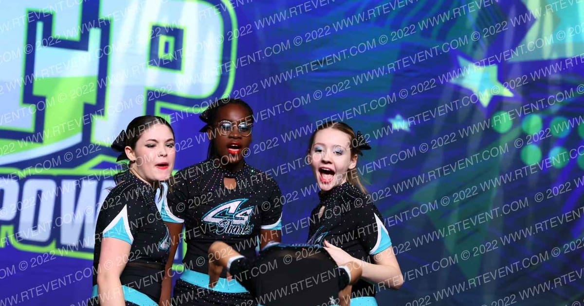 Cheer Sport Sharks - Kitchener Heartbreaker Sharks · Feel the Power