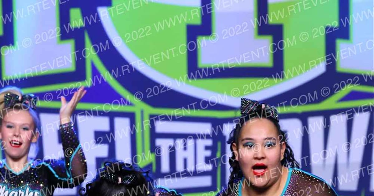 Cheer Sport Sharks - Toronto Raptor Sharks · Feel the Power