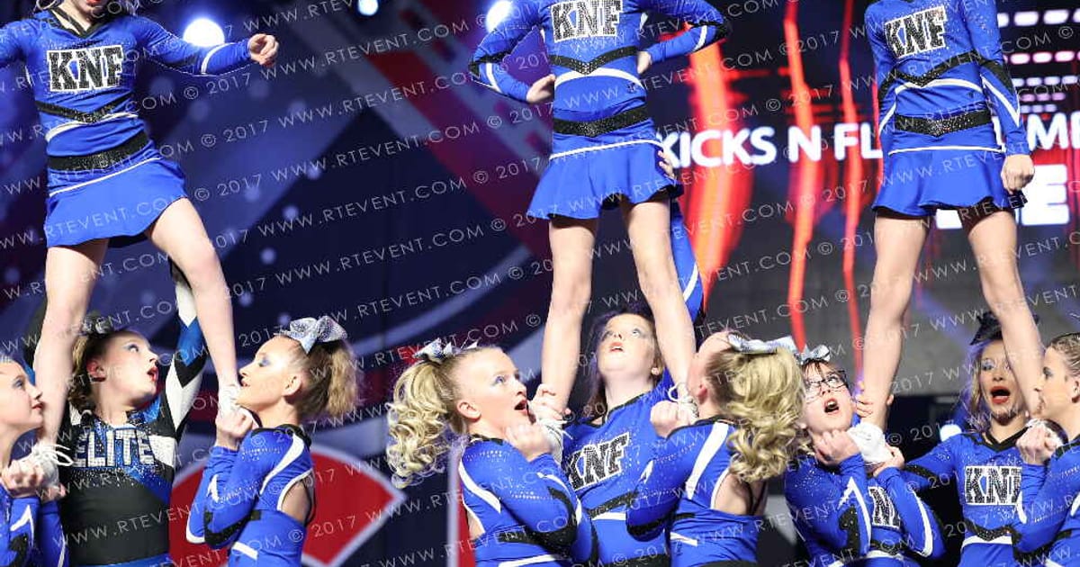 Kicks N Flips Tumble & Cheer Ice · CHEERAPALOOZA