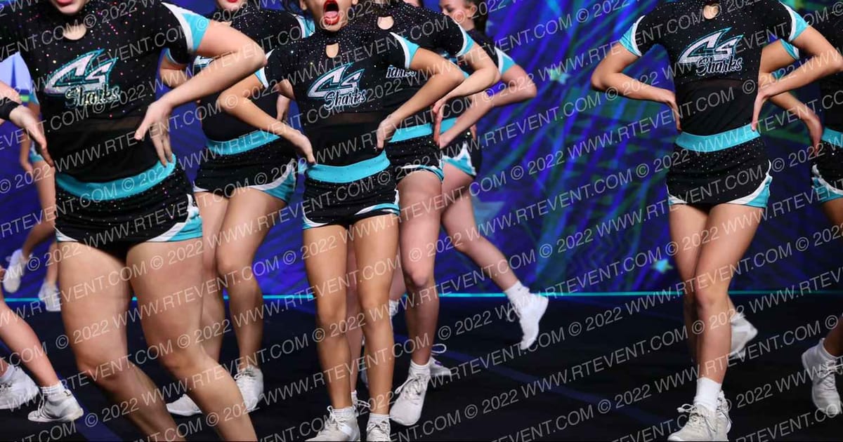 Cheer Sport Sharks - Kitchener Zebra Sharks · Feel the Power