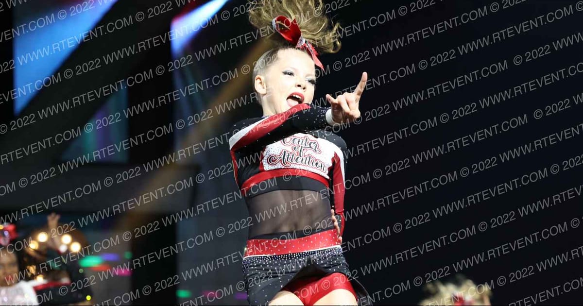 CENTER OF ATTENTION CHEER AND DANCE GLAMOUR · SUNDAY MONDAY NA Nationals